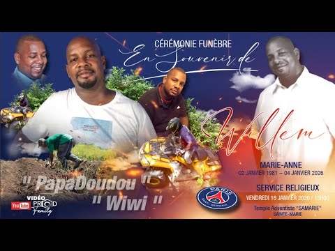 Cérémonie funéraire pour Willem Marie-Anne 🕊️