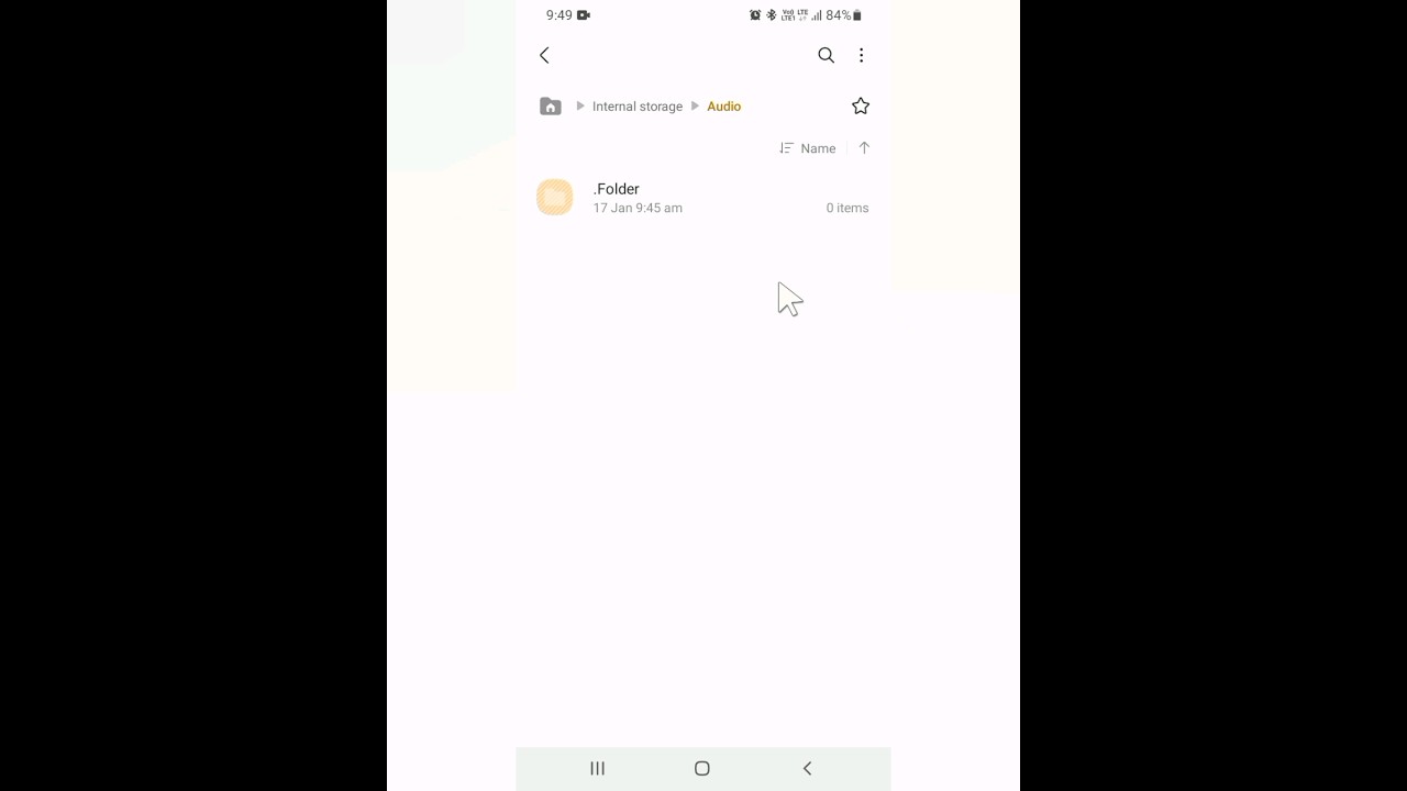 How to hide or unhide files or folders in android| #shorts