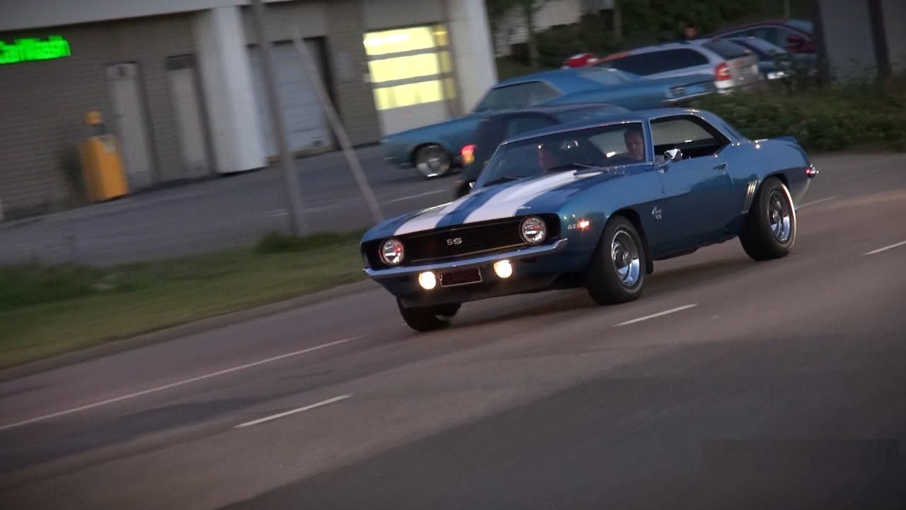1969 Chevrolet Camaro SS 427: Incredible Acceleration & Sound 🚗