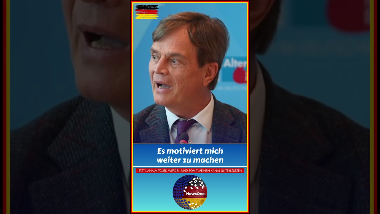 Bernd Baumann (AFD): Motivation & Support 🇩🇪