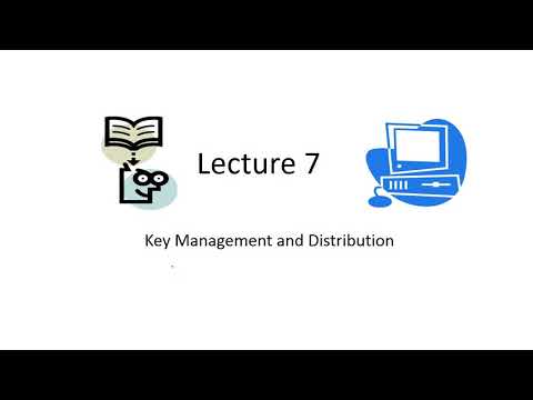 INS Lecture 7 Key Management and Distribution