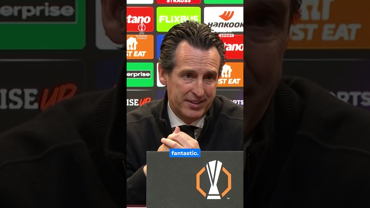 Unai Emery's Europa League Final Outlook 👀