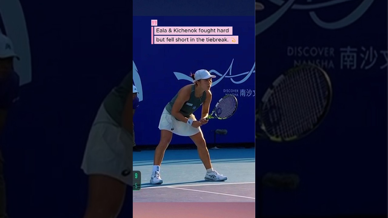 Thrilling Guangzhou Open Doubles Semifinal: Eala & Kichenok vs. Piter & Tjen 🎾