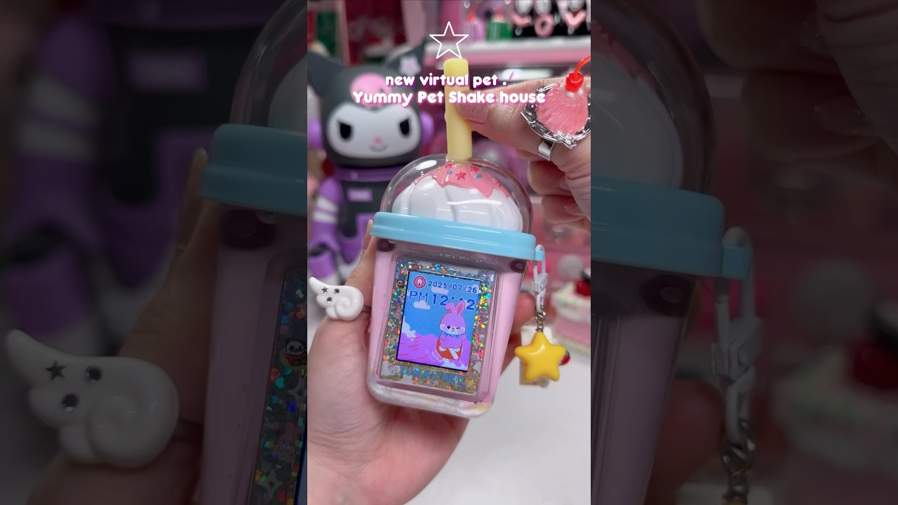 ⭐️ new #virtualpet ! #yummypetshake 🧋💕 #tamagotchi  #kawaii #digitalpet