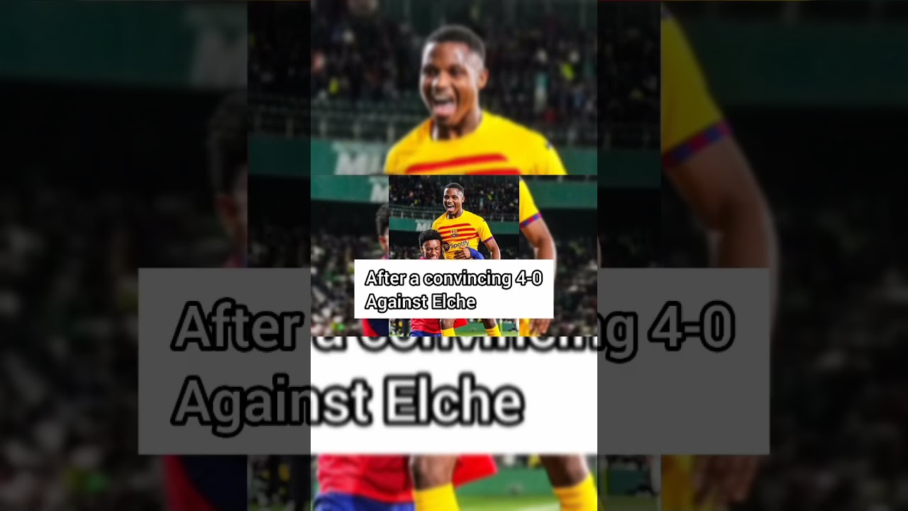 Elche vs Barcelona 2023: Full Match Highlights & All Goals ⚽