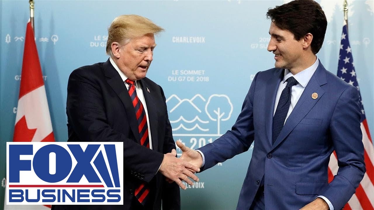 Trump Meets with Canadian PM Justin Trudeau 🇨🇦