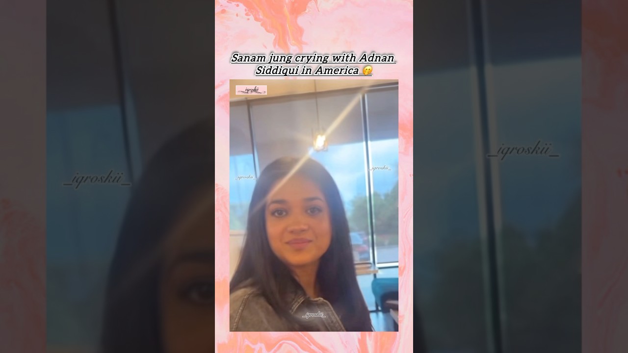 Sanam Jung & Adnan Siddiqui's Emotional Moment in US πΊπΈ