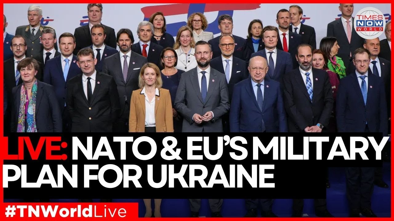 EU-Ukraine War Summit Live 🇪🇺🕊️ | NATO & EU Emergency Talks in Brussels