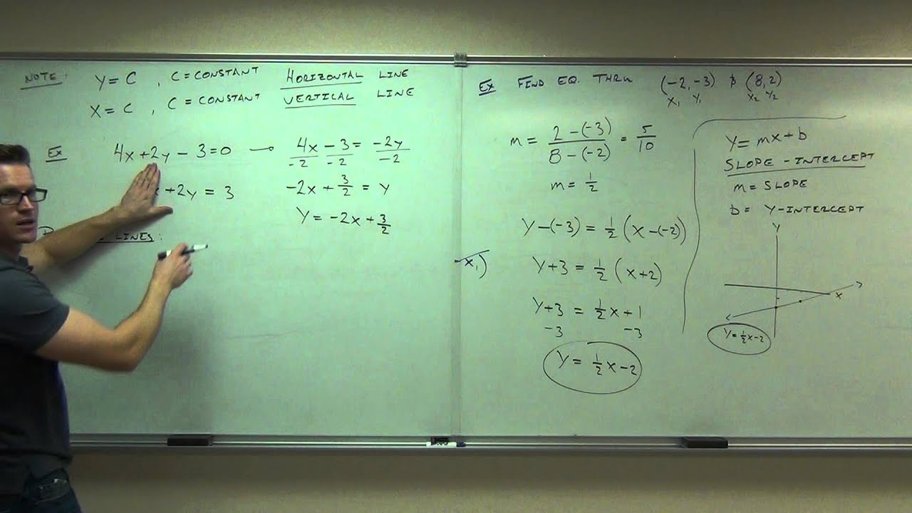 Calculus 1 Lecture 0.1: Mastering Lines, Inclination Angles & Distance Formula ๐