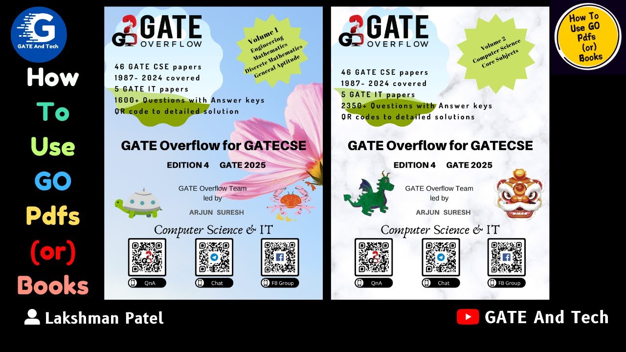 Effective Strategies for Utilizing GATE Overflow PDFs and Books for CSE Preparation