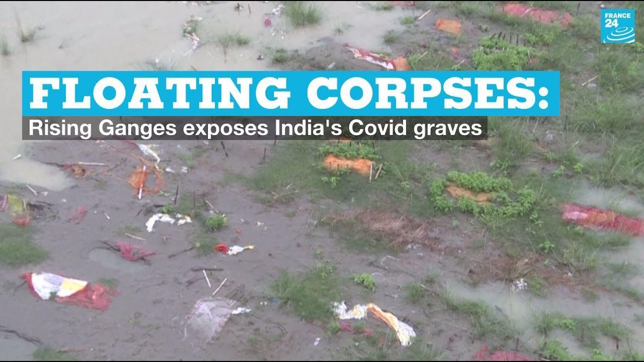 Ganges Flood Reveals Covid Graves 🪦