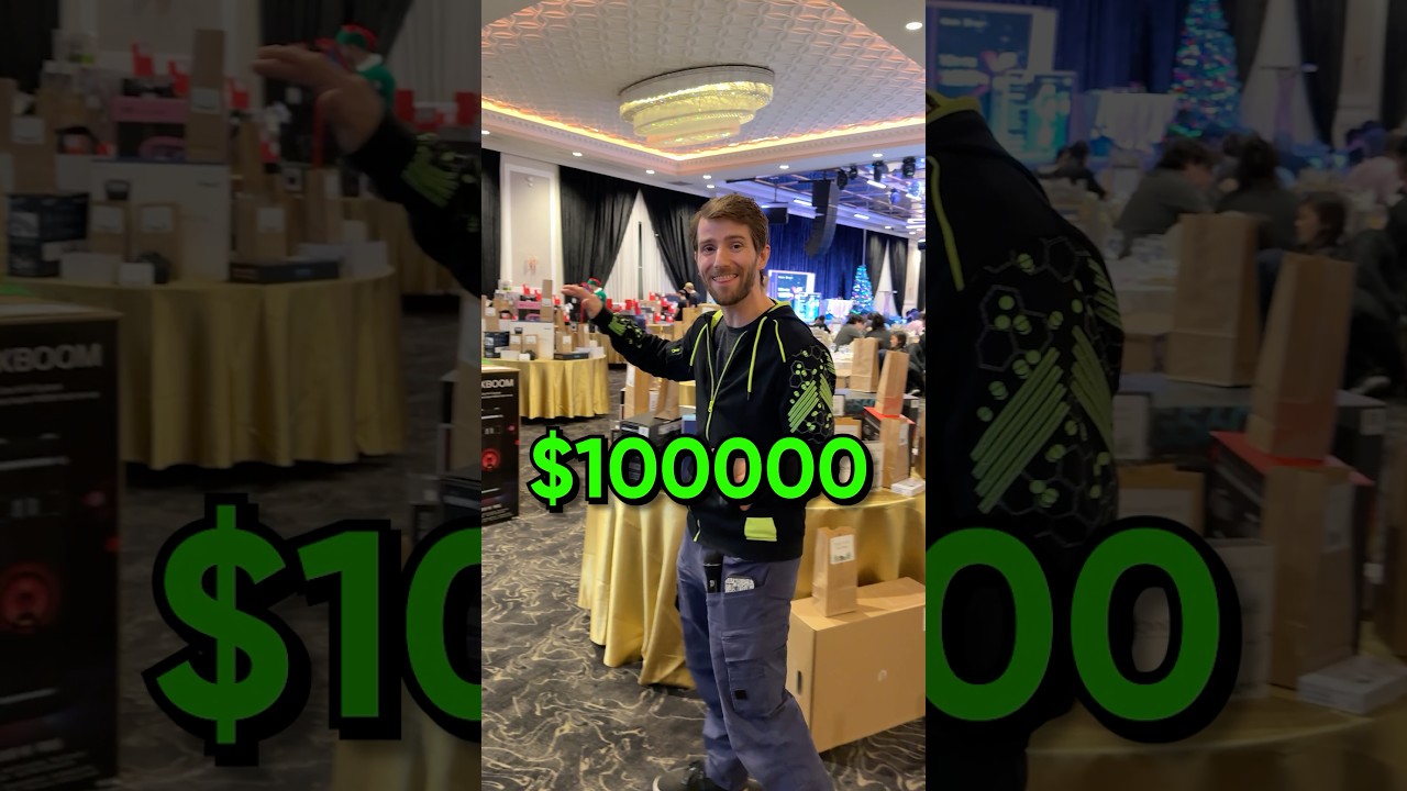 Win Big Tech at Our Christmas Party 🎁