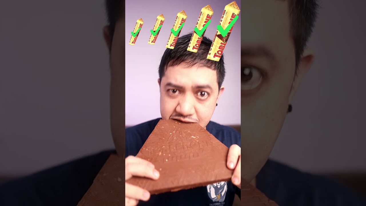 Small, Big, Giant, Toblerone!? 😋 #toblerone  #eattobleron #Smallbiggiant #lukedidthat #spizee