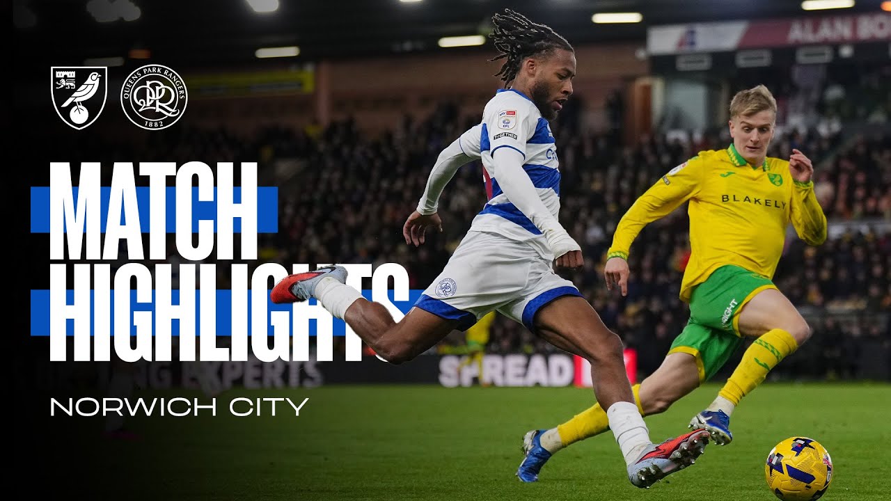 Norwich City 3-1 QPR | Championship Highlights ⚽