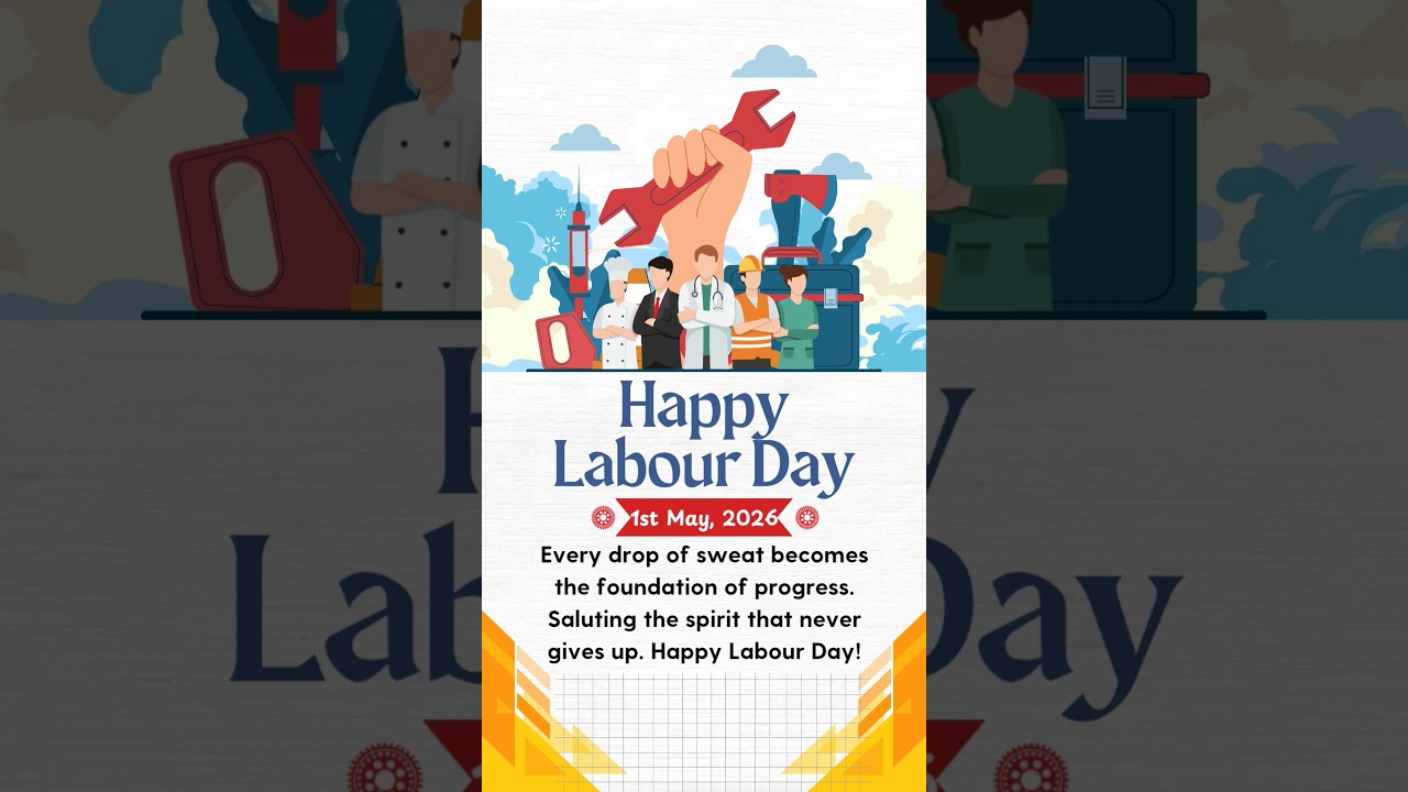 Happy labour Day whatsapp status|1 May Labor Day 2026 status |Happy workers Day status 2026 |May day