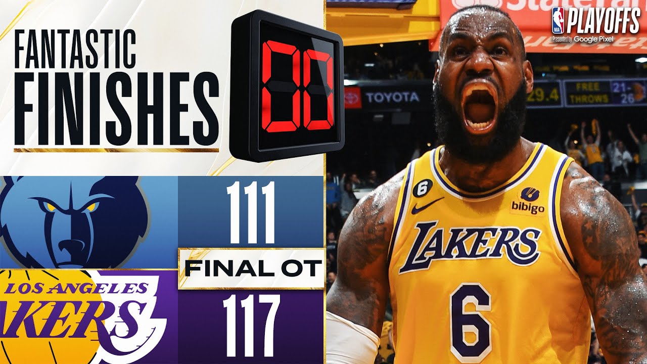 Lakers Win Wild Overtime vs Grizzlies π | April 24, 2023