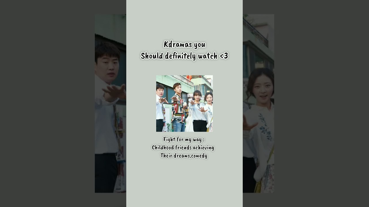 K-Drama Recommendations 💌✨