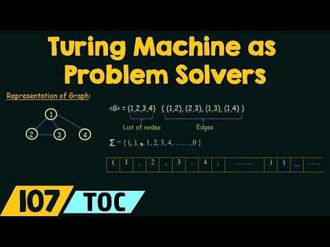 Turing Machine as Problem Solvers