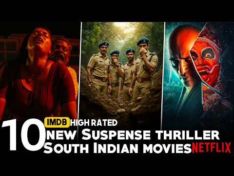 Top 10 south indian movies dubbed in hindi on netflix| netflix suspense movies 2025