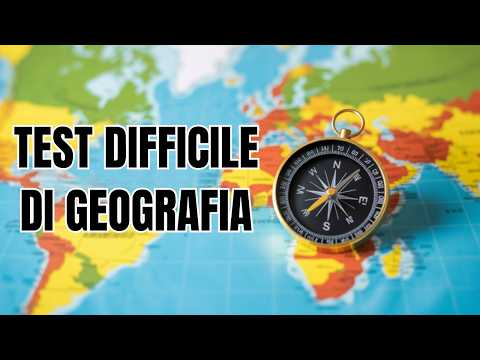 🌍 Quiz di Geografia: Solo i Veri Esperti Arrivano a 30/30! 🧭🔥