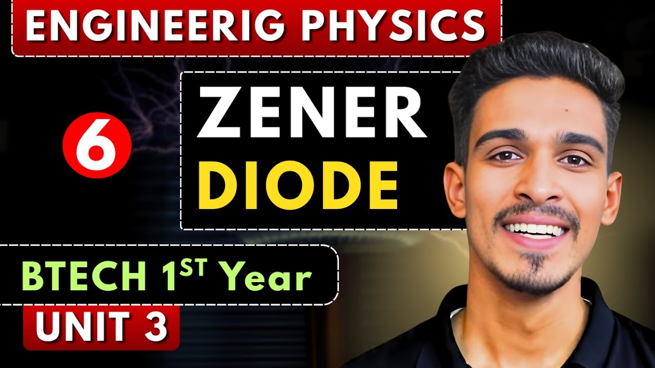 Lec 6: Zener Diode & Breakdown in Semiconductors