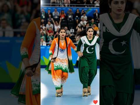 🇮🇳 Indian Vs 🇵🇰 pakistan skating challenge , 15 august #ai #india #pakistan