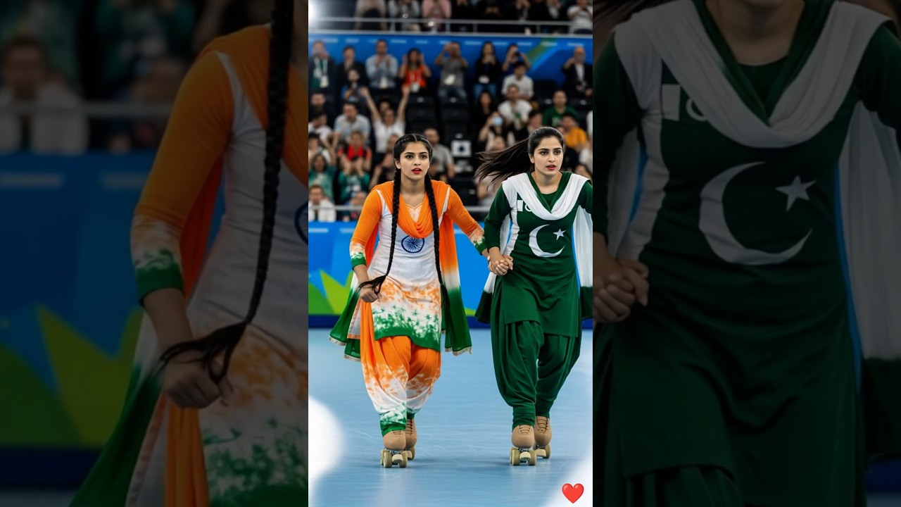 India 🇮🇳 vs Pakistan 🇵🇰 Skating Challenge on Independence Day! 🛹