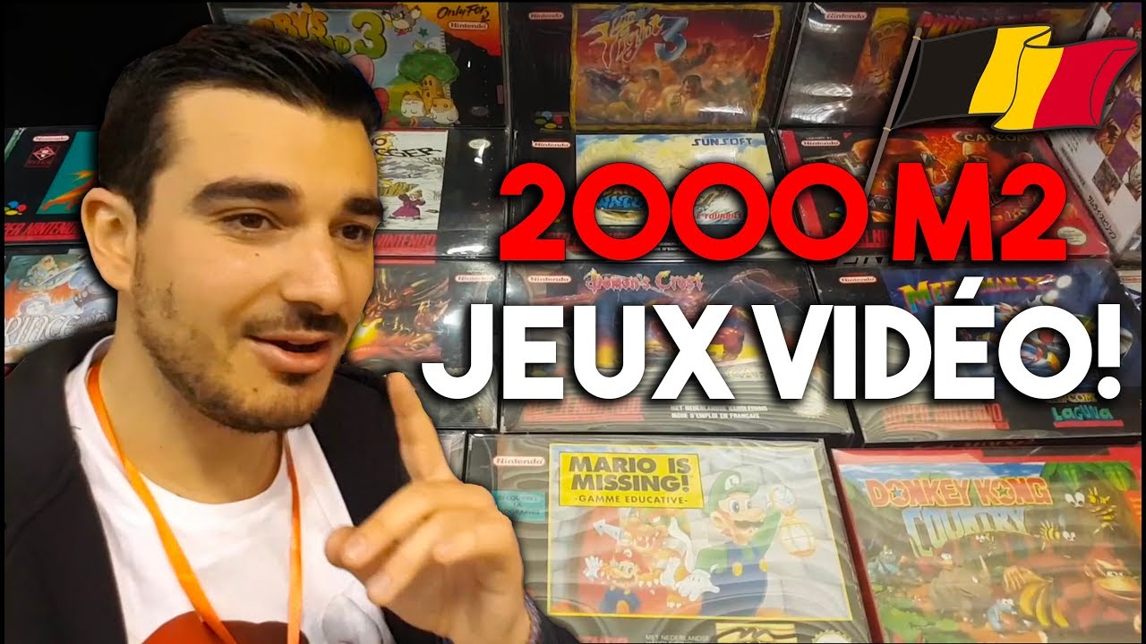 Plus Grande Vente Rétrogaming en Belgique 🎮