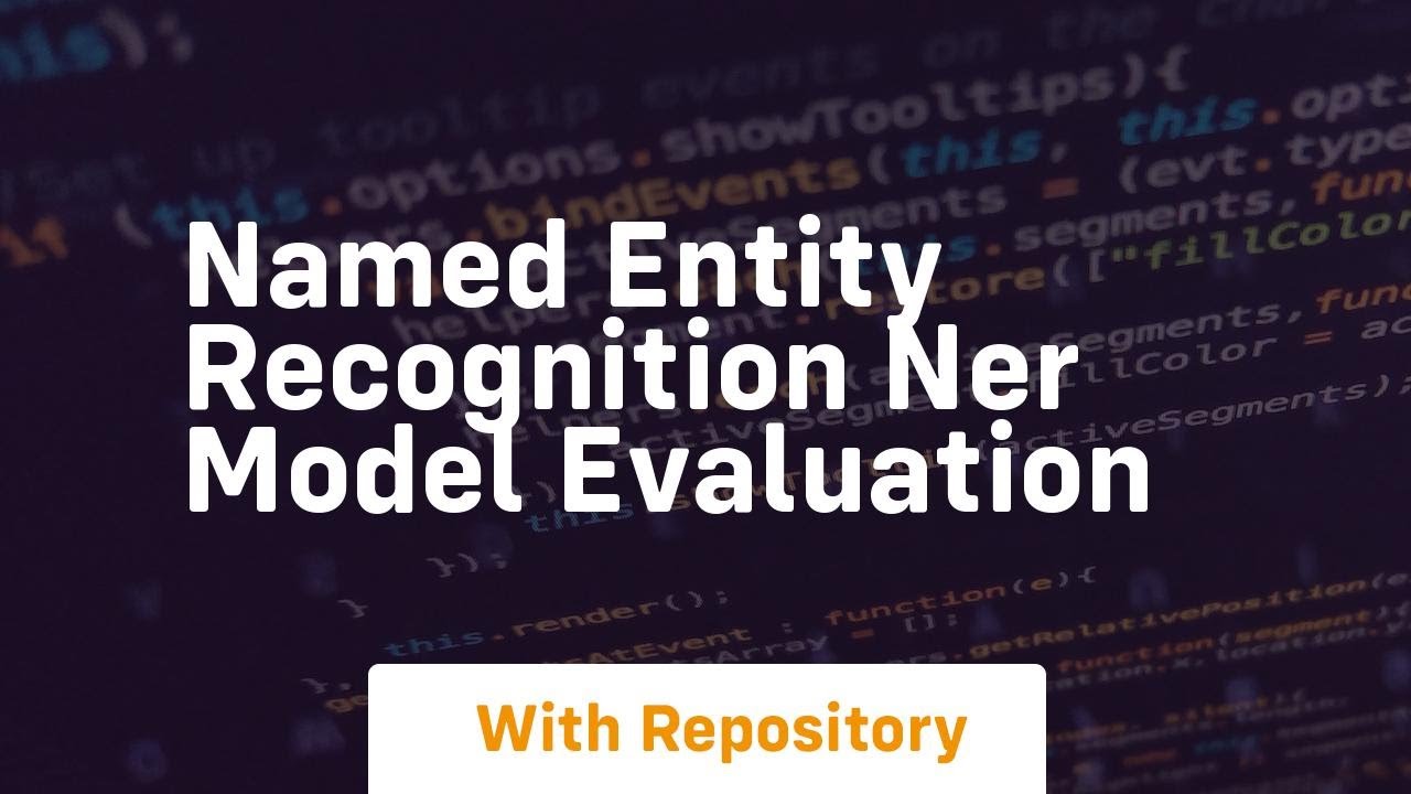 NER Model Evaluation Guide π