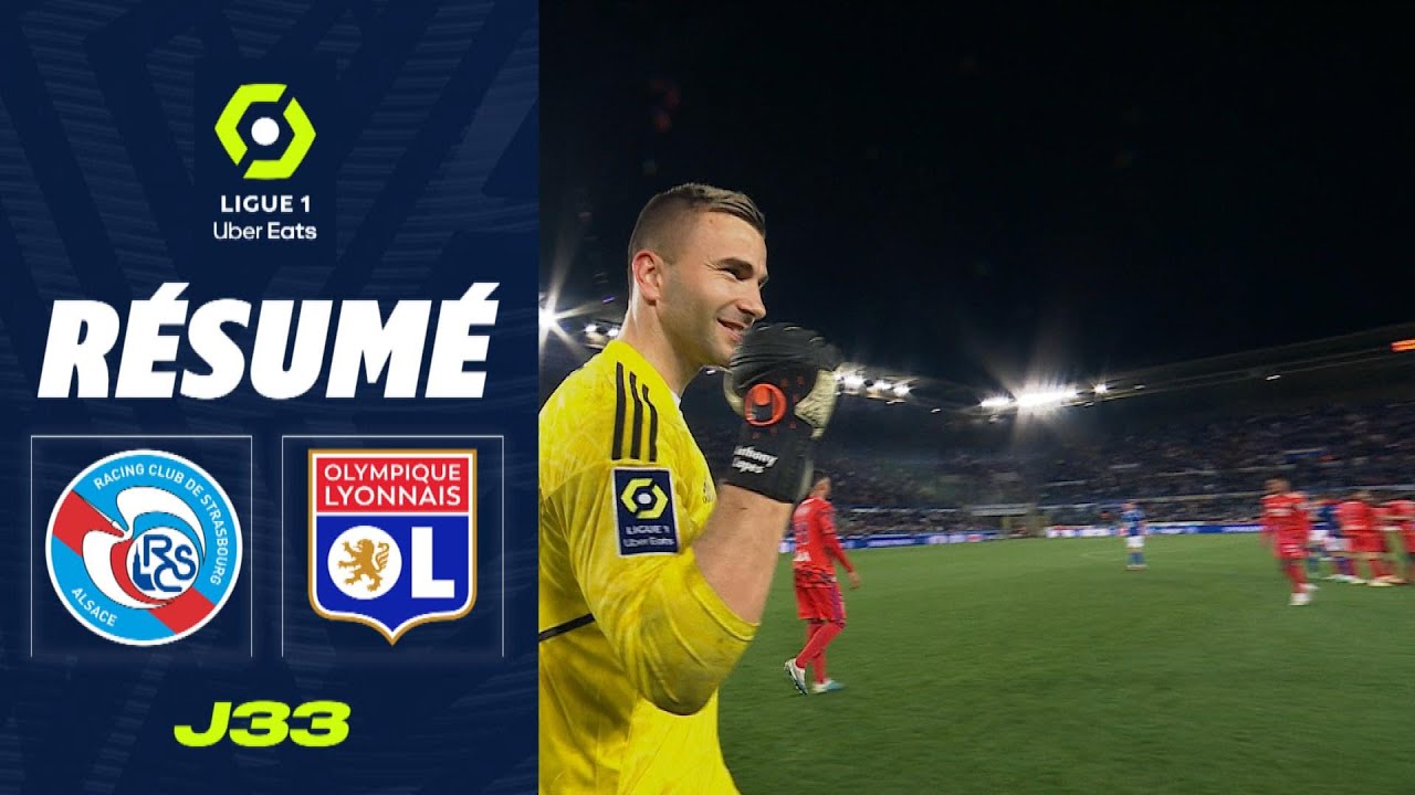Résumé du Match RC Strasbourg Alsace vs Olympique Lyonnais (1-2) ⚽ - Highlights et Moments Clés