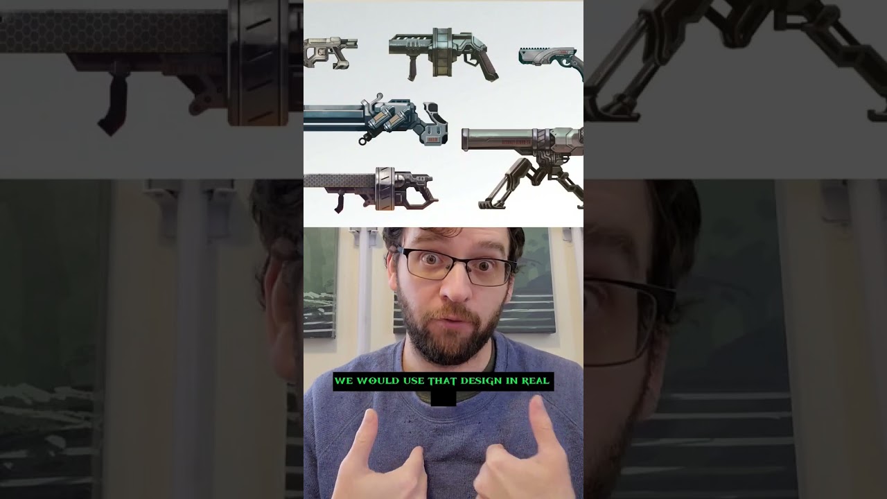 Why Are Sci-Fi Guns Often Poorly Designed? 🔫