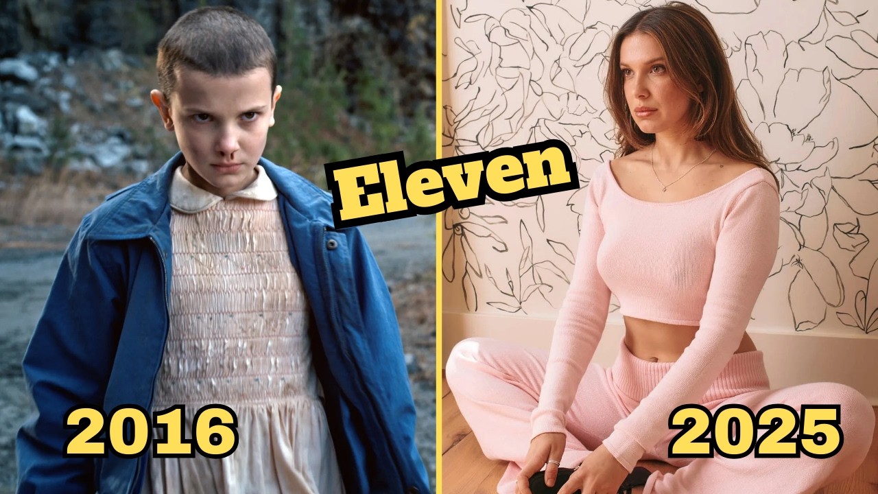 Stranger Things Then & Now: Cast Age & Looks 2025 π₯