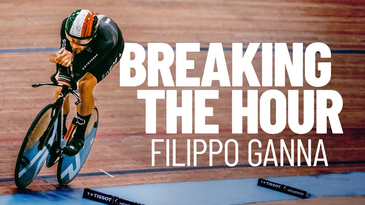 Filippo Ganna's Historic Hour Record Attempt 🚴♂️ Behind the Scenes