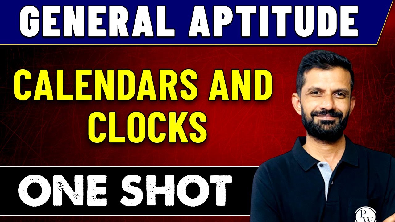 General Aptitude | Calendars and Clocks in One Shot | GATE 2023