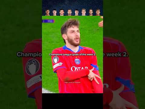 Champions League goals of the week 2. #football #edit #championsleague