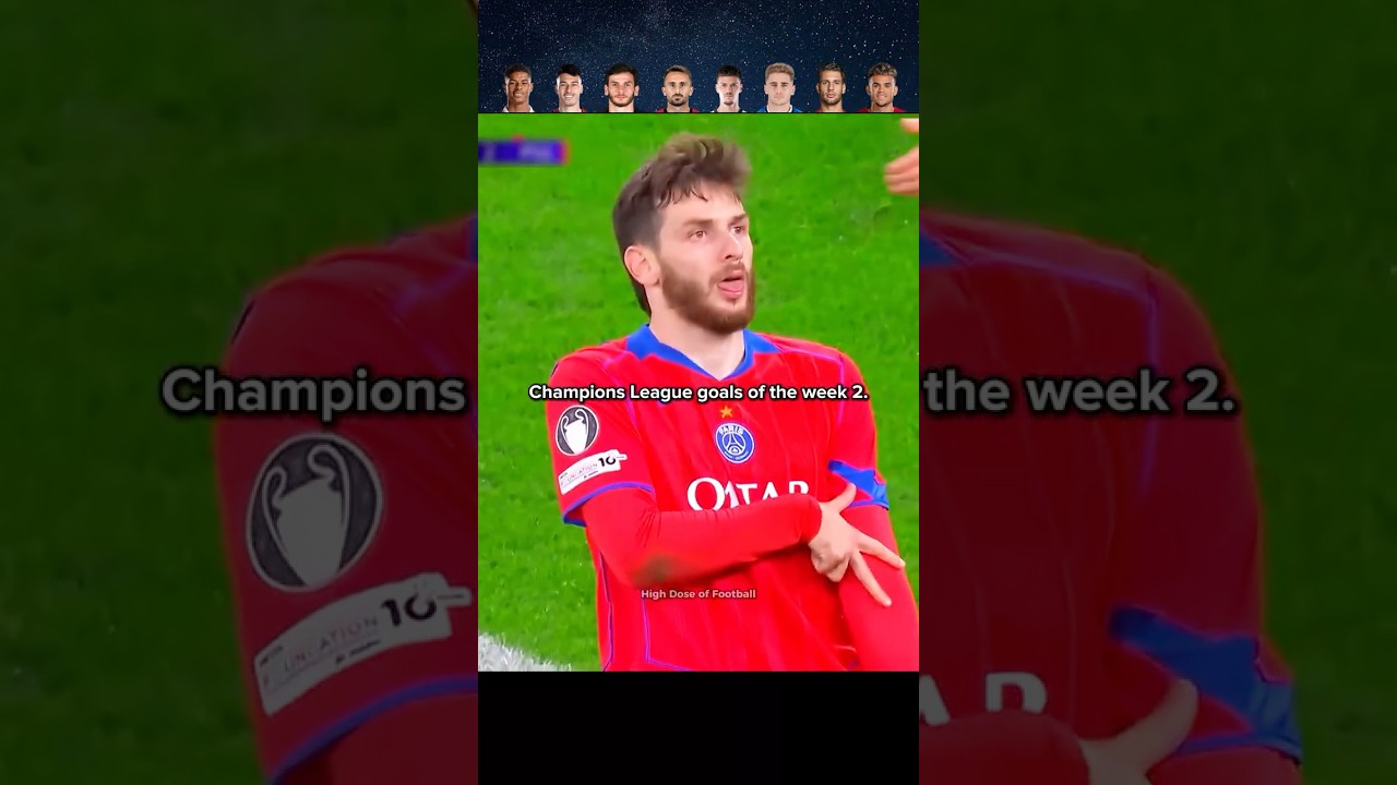 Top Champions League Goals of Week 2 ⚽️
