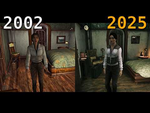 Syberia - Original vs Remaster (2002 vs 2025) Comparison