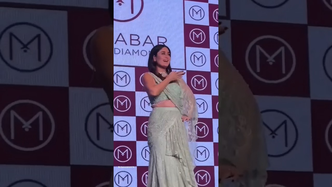 Kareena Kapoor Khan Sizzles with 'Chammak Challo' Dance at Event β¨