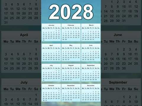 2028 Calendar
