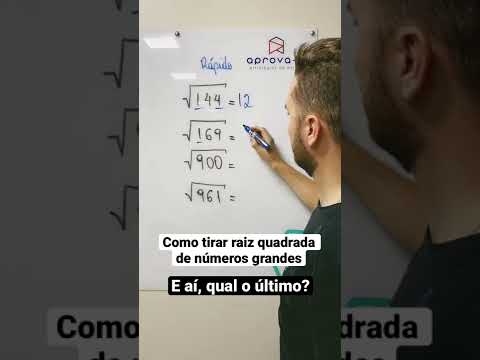 Dica de matemática básica: Como tirar raiz quadrada de números grandes