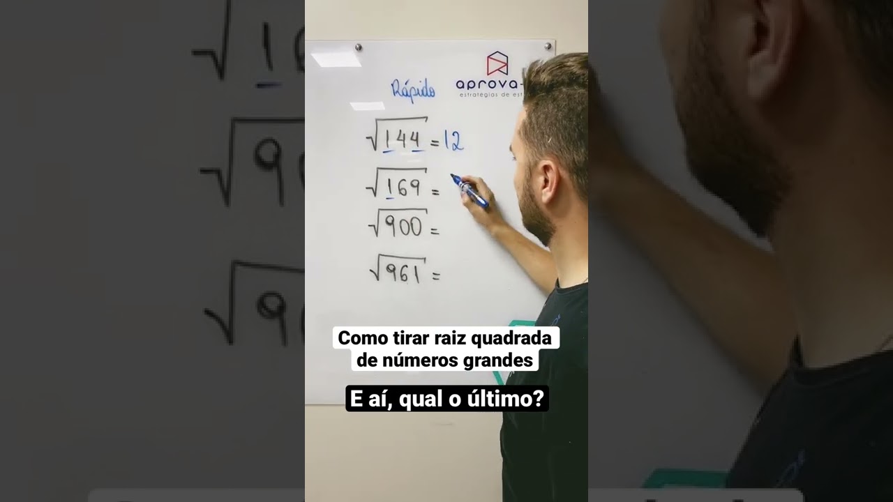 Dica de Matemática Básica: Calculando Raiz Quadrada de Números Grandes