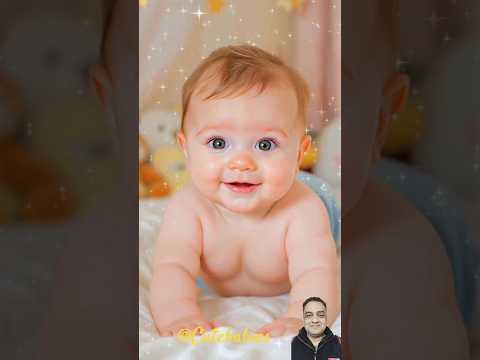 Cute baby papa talking 🤗🤗 #cutebabies #shortsfeed #trending