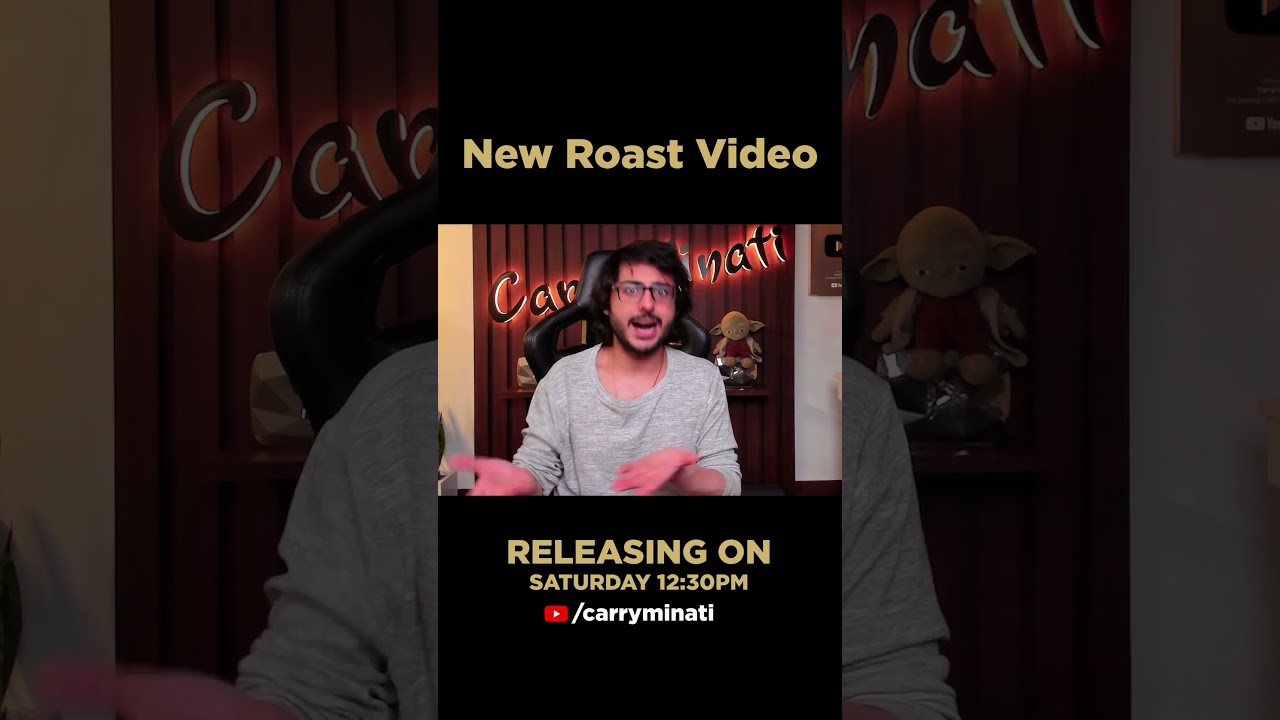 CarryMinati Roast Video Drops March 16 at 12:30 PM