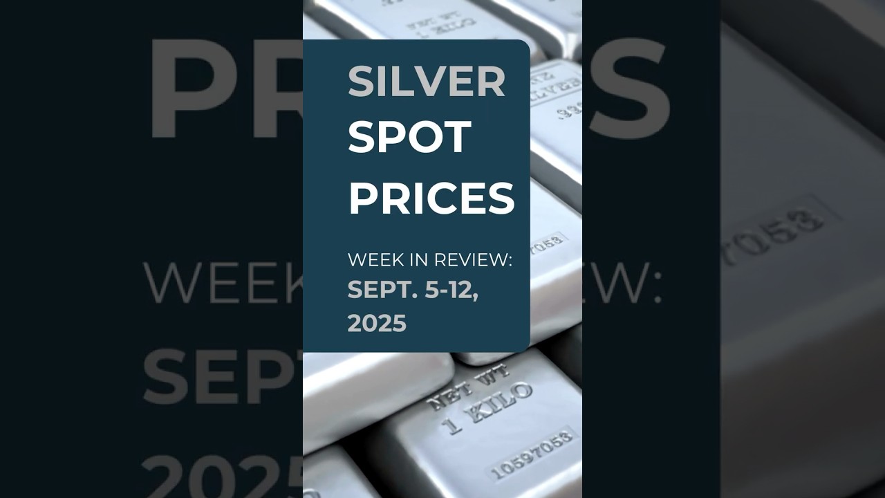 Silver Price Recap: Week of September 12, 2025