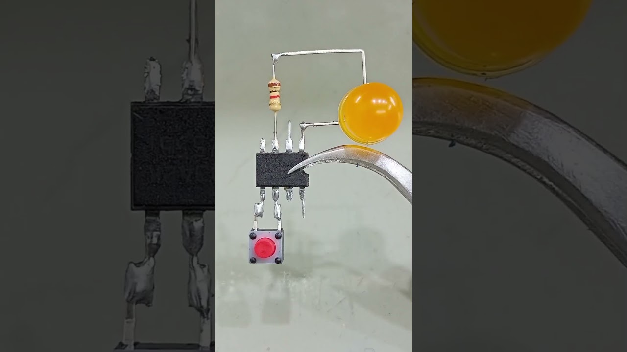 Easy Electronics Projects for Beginners: Make an On/Off Touch Switch 🔧