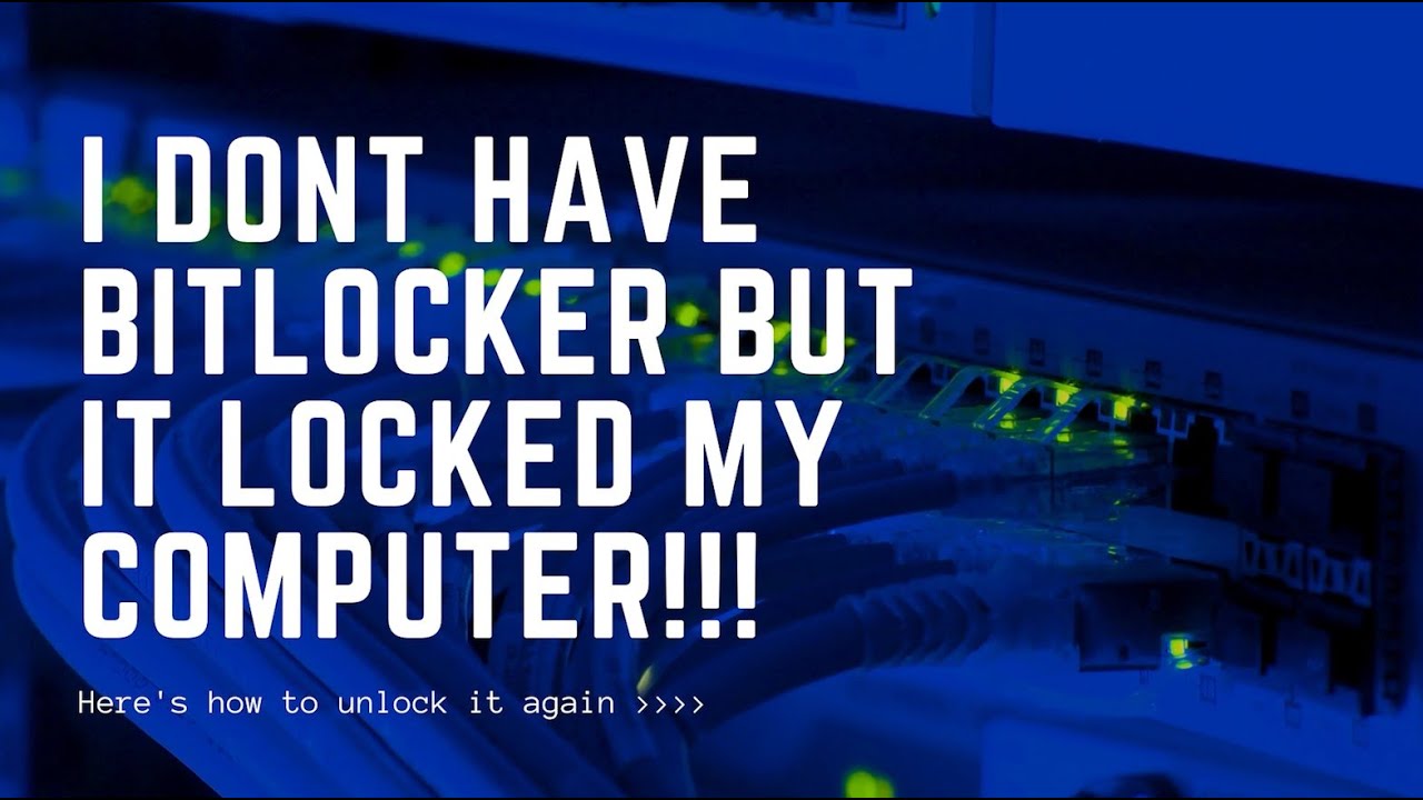 How to Remove BitLocker Encryption from Your Windows Laptop Quickly
