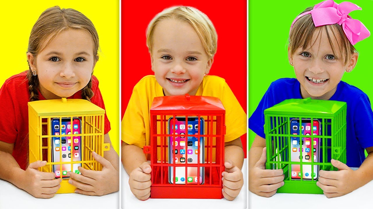 Kids Discover Good Habits in Phone Jail Adventure 📱