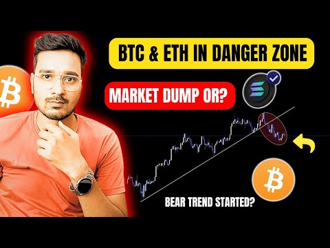Why is Crypto CRASHING? | BTC & ETH Price Prediction Today 🔥 | Hindi Analysis