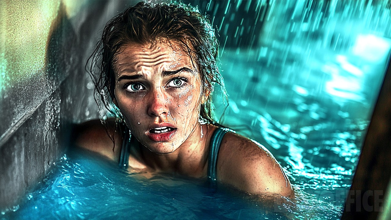 Flooded Thriller: Woman Trapped in Basement 🌊