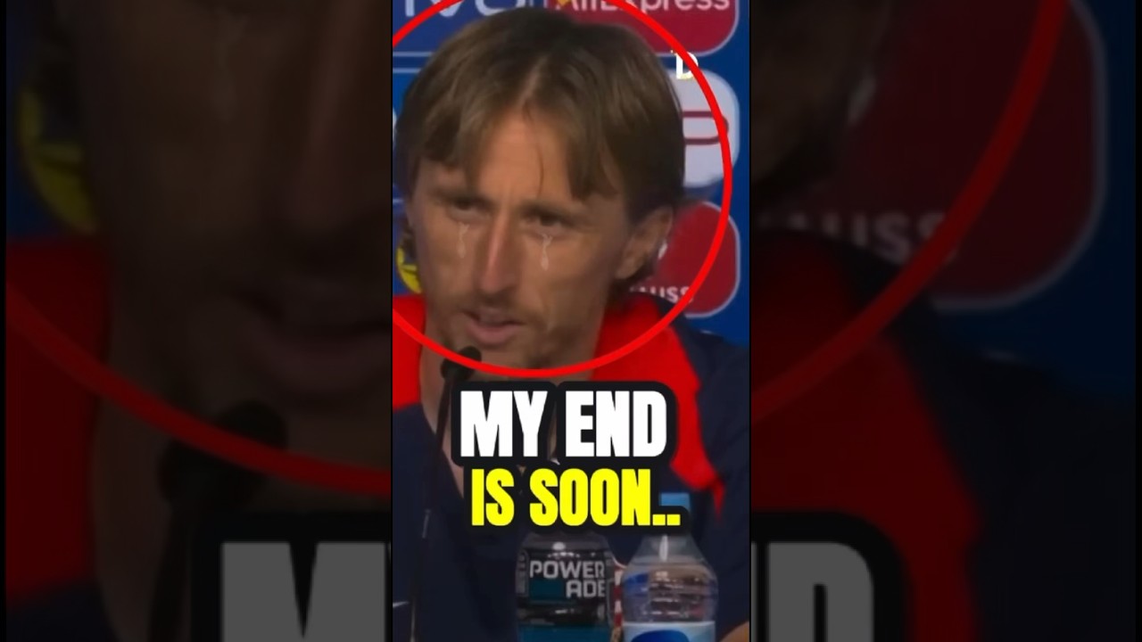 Luka Modric Speaks on his retirement 😔💔